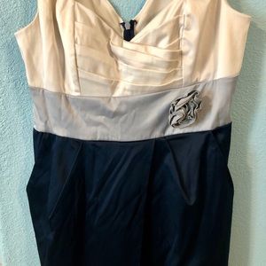 Color block dress size 9